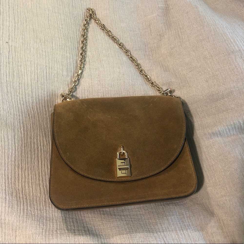 Rebecca Minkoff Suede crossbody purse